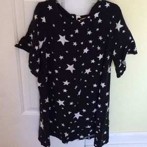 The black is  faded some. Still a nice dress